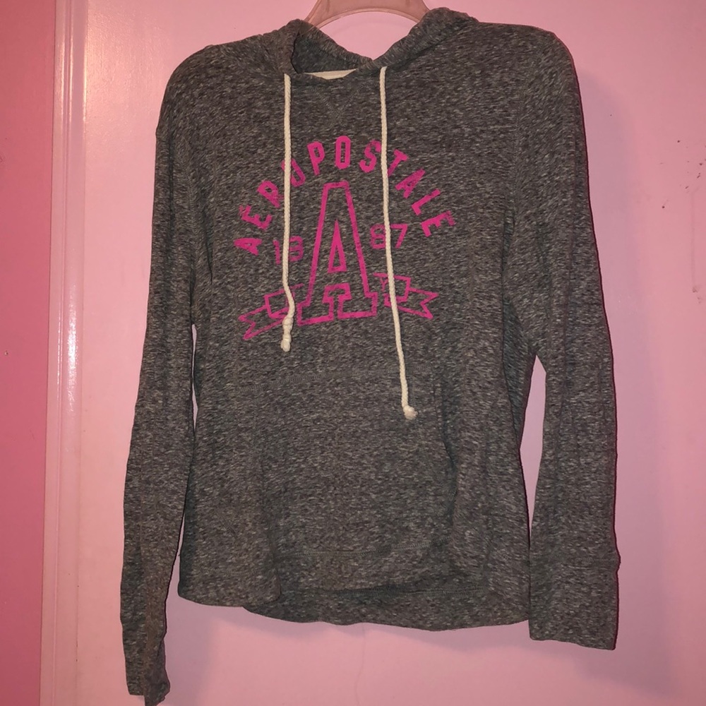Long Sleeve Aeropostale Top with Hood
